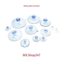 Miếng đệm hút kính trong suốt, nhiều cỡ 1