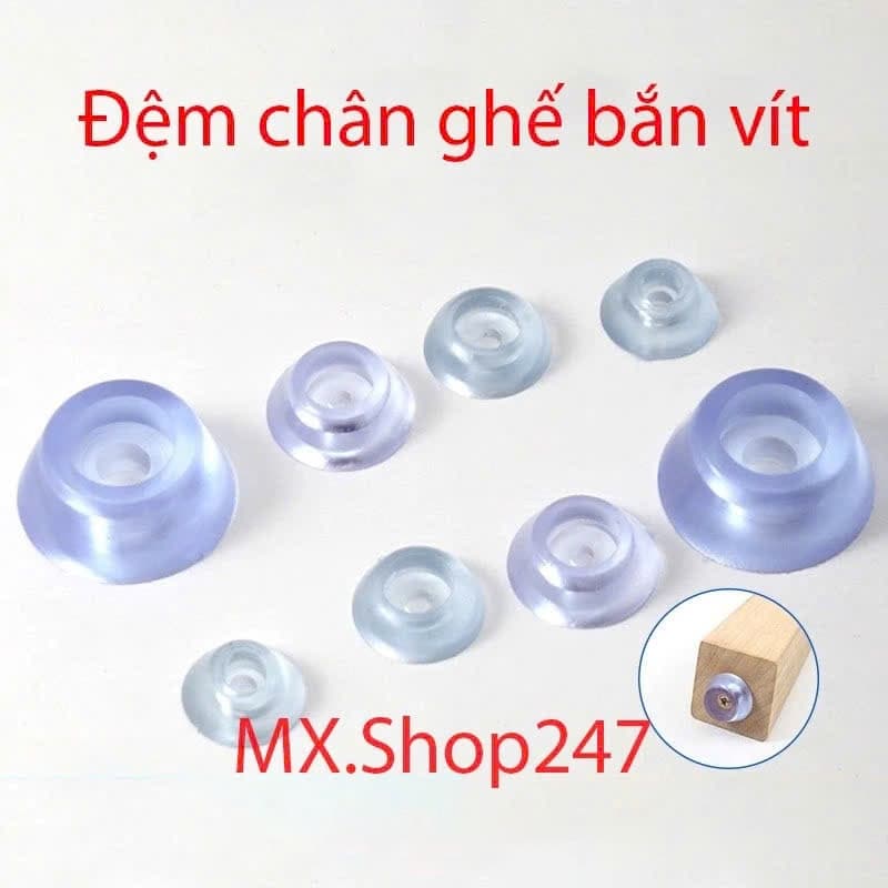 Miếng đệm cao su lót chân bàn, ghế, đồ nội thất.