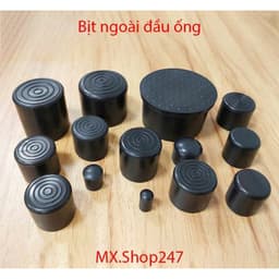 Đầu bịt ngoài ống sắt, nút bịt chân bàn ghế, bịt đầu ống sắt. 1