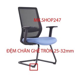 Đệm nhựa thay thế cho chân ghế quỳ văn phòng. 2