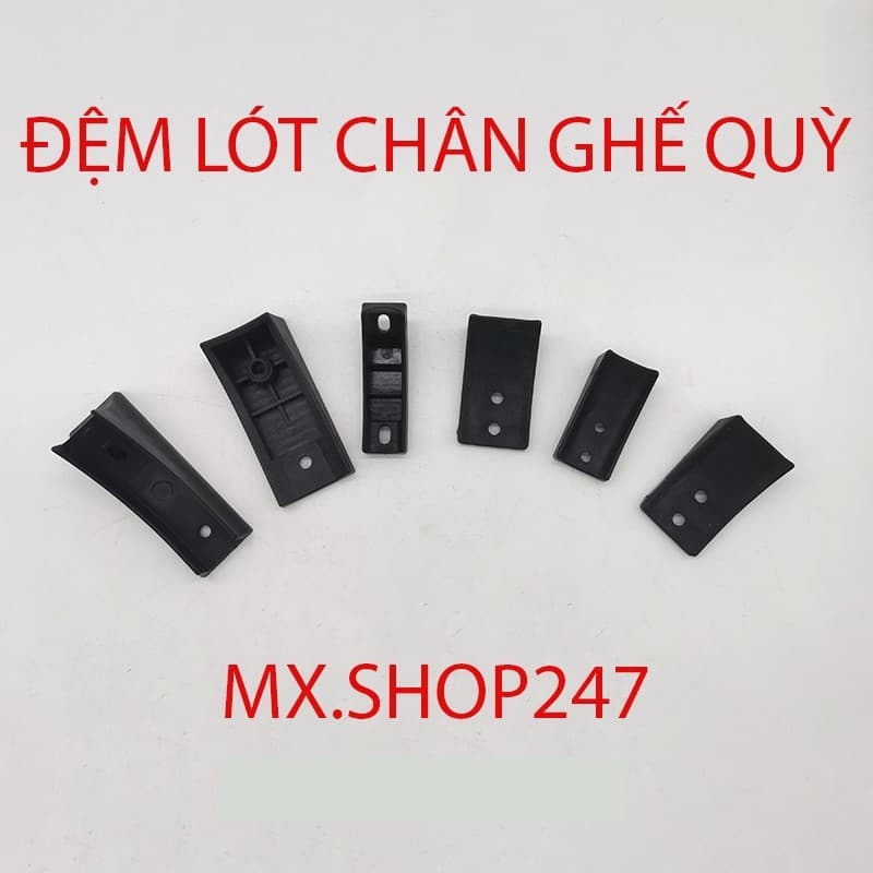 Đệm nhựa thay thế cho chân ghế quỳ văn phòng.