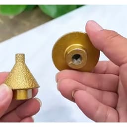 Mũi Khoan Kim Cương Hình Nón, Đá lỗ Mở lỗ Kim Cương Hình nón Phay loại 38 / 50mm❤️---- 4