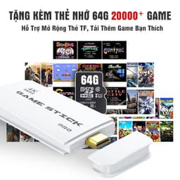 M15 Mini PS1 TV Gia Đình Máy Chơi Game Không Dây HDMI HD 4K Game Stick 20.000 Trò Chơi Cổ Điển 6