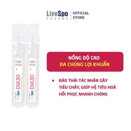 LiveSpo DIA 30 - Men vi sinh chứa bào tử lợi khuẩn giảm tiêu chảy cấp, rối loạn tiêu hóa (10 ống) 3