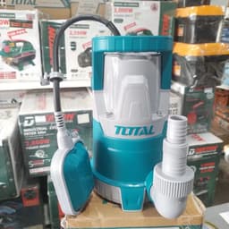 Máy bơm chìm nước sạch Total TWP64006 công suất 400W, đầu bơm tối đa 8m kèm công tắc phao 3