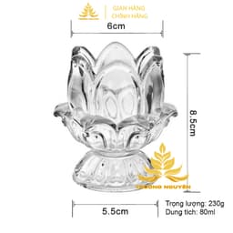 Hộp 12 Ly Nến Bơ Sen Nở, Nhiều Màu, An Toàn, Không Khói, Nến Bơ Thực Vật Cúng Dường,Thần Tài, Dâng Lễ Cháy 15H 7