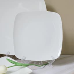 Đĩa Vuông Sứ Trắng Trơn Gốm Sứ Cao Cấp Sang Trọng Độ Bền Cao Đủ Kích Thước 3
