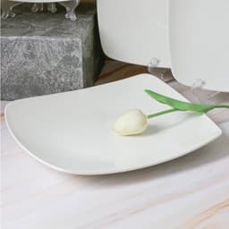 Đĩa Vuông Sứ Trắng Trơn Gốm Sứ Cao Cấp Sang Trọng Độ Bền Cao Đủ Kích Thước 7