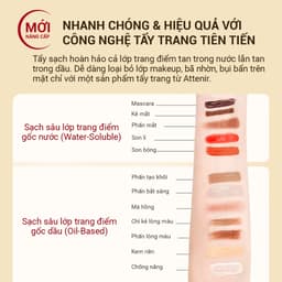 [SVIP] Dầu Tẩy Trang Và Làm Sạch Attenir 175ml Attenir Skin Clear Cleanse 3