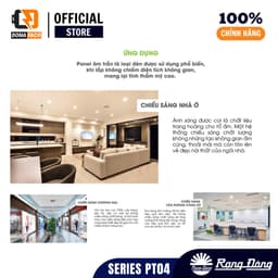 Đèn LED Panel đế mỏng âm trần Rạng Đông PT04.V2 phi 110 9W chính hãng 6