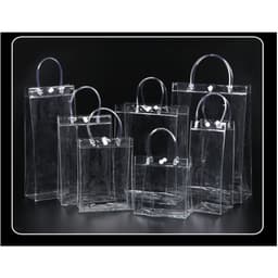Sỉ 100 Túi Xách Bằng PVC Màu Trong Suốt Thời Trang 8