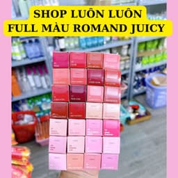 Son Bóng Lì Romand Juicy Lasting Tint 23 Nucadamia Đỏ Nâu Nude 2
