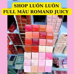 Son Bóng Lì Romand Juicy Lasting Tint 23 Nucadamia Đỏ Nâu Nude 3