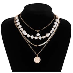[Sẵn] Set 4 Vòng Cổ Nữ Layer Mặt Sò Ốc Biển Tự Nhiên Ocean Charm - Phụ Kiện Trang Sức Dây Chuyền 6