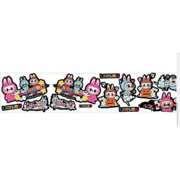 Tem Labubu stiker Đa năng kích cỡ cả tấm 22cm x 115cm dán được  các loại xe đap điện Xe máy 1
