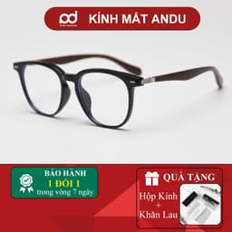 Gọng kính cận thời trang nam nữ NARO EYEWEAR dáng oval chống tia UV chất liệu nhựa cao cấp - 00AD366 1
