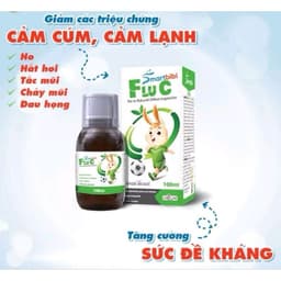 smartbibi Flu C hỗ trợ Trẻ em và người lớn có sức đề kháng kém, hay bị ho, đau rát họng, viêm họng do cảm lạnh, cảm cúm 4