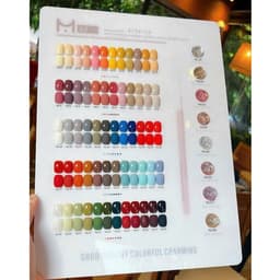 Set sơn gel 68 màu MINAYIN cao cấp đủ tông thạch nhũ tặng Base Top + Bảng màu siêu xịn chính hãng [ NAILS SUPPLY ] 9