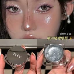 Nhũ mắt ZVEV bắt sáng highlight kim tuyến lấp lánh hạt nhỏ dành cho makeup - Hity Beauty 3