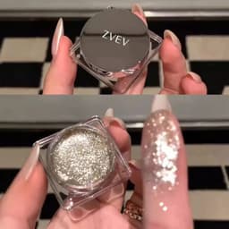 Nhũ mắt ZVEV bắt sáng highlight kim tuyến lấp lánh hạt nhỏ dành cho makeup - Hity Beauty 7