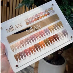 Set sơn 22 màu Milan siêu đẹp đủ tông Hot nhất tặng bảng màu siêu xịn [ NAILS SUPPLY ] 3