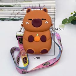 Túi đeo chéo hoạt hình chọn mẫu capybara labubu kitty doraemon kuromi mickey cho bé gái - túi lì xì 6