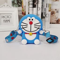 Túi đeo chéo hoạt hình chọn mẫu capybara labubu kitty doraemon kuromi mickey cho bé gái - túi lì xì 3