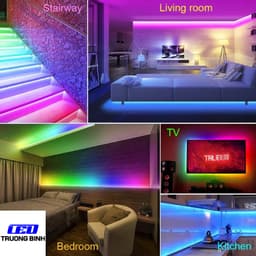 SP110E BỘ ĐIỀU KHIỂN LED FULL MÀU ARGB WS2811 WS2812B UCS1903 HỖ TRỢ APP BLUETOOTH 7