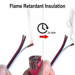 DÂY ĐIỆN 3 LÕI MẠ THIẾC 3PIN CHỐNG OXY HÓA AWG22 AWG20 AWG18 CHO LED FULL MÀU ARGB WS2812B WS2811 7