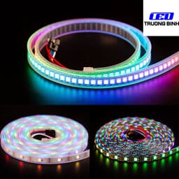 LED DÂY FULL MÀU WS2815 60LED/MÉT HỎNG 1 LED CÁC LED KHÁC VẪN HOẠT ĐỘNG ĐIỆN ÁP 12V 3