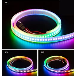 LED DÂY FULL MÀU WS2815 60LED/MÉT HỎNG 1 LED CÁC LED KHÁC VẪN HOẠT ĐỘNG ĐIỆN ÁP 12V 4