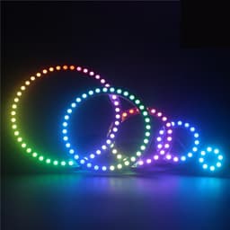 MODULE VÒNG LED FULL MÀU ARGB WS2812B 5V TƯƠNG THÍCH MẠCH ARDUINO 8