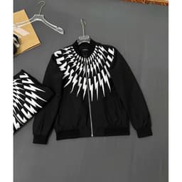 Áo khoác bomber gió tia sét 2 lớp phong cách thể thao cho nam - Jacket, Menswear 2
