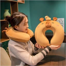 Gối cổ chữ U cao su non - Xu hướng nổi bật 2026 cho giấc ngủ thoải mái 9