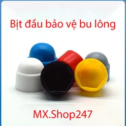 Nút bịt đầu bảo vệ đai ốc, Nắp chụp đầu Bulông bằng nhựa. 1