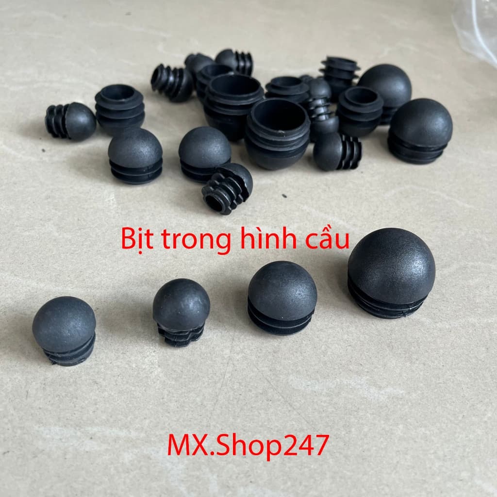 Đầu bịt ống sắt hình cầu, nút bịt trong ống sắt, bịt trong đầu sắt.