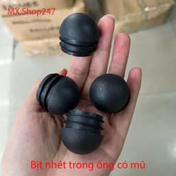 Đầu bịt ống sắt hình cầu, nút bịt trong ống sắt, bịt trong đầu sắt. 2