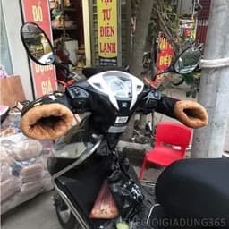 găng-gang tay phao đi xe máy lót nỉ chống thấm mùa đông phù hợp mọi loại xe 7