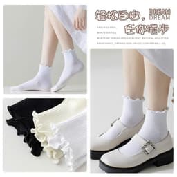 Tất nữ cotton cổ cao công chúa xinh xắn [ M507][T2-KHO3] 5