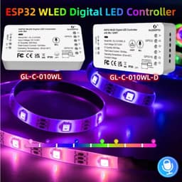 WLED ĐIỀU KHIỂN LED FULL MÀU NEOPIXEL ARGB WS2812B WS2811 APP ĐIỀU KHIỂN PC ĐIỆN THOẠI QUA WIFI 1