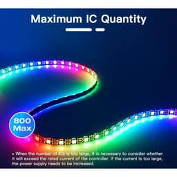 WLED ĐIỀU KHIỂN LED FULL MÀU NEOPIXEL ARGB WS2812B WS2811 APP ĐIỀU KHIỂN PC ĐIỆN THOẠI QUA WIFI 2