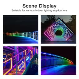 WLED ĐIỀU KHIỂN LED FULL MÀU NEOPIXEL ARGB WS2812B WS2811 APP ĐIỀU KHIỂN PC ĐIỆN THOẠI QUA WIFI 9