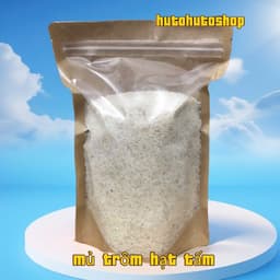 🌿 Mủ Trôm Hạt Tấm Nguyên Chất Loại 1 Túi Zip 1kg/500g – Giải Nhiệt, Thanh Mát, Nở Nhanh, Không Tạp Chất | Hutohutoshop 3