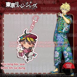Mua 1 tặng 1 (PHỤC VỤ) Móc khóa TOKYO REVENGERS in hình anime chibi mica trong acrylic dễ thương 4