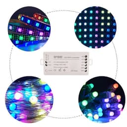 SP108E BỘ ĐIỀU KHIỂN LED FULL MÀU ARGB WS2812B WS2811 UCS1903 HỖ TRỢ APP WIFI 3