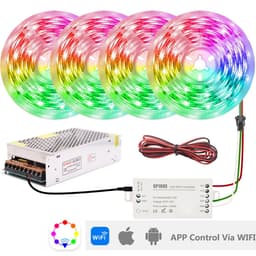 SP108E BỘ ĐIỀU KHIỂN LED FULL MÀU ARGB WS2812B WS2811 UCS1903 HỖ TRỢ APP WIFI 6