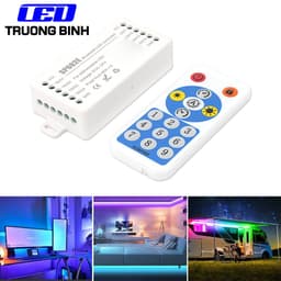 SP602E BỘ ĐIỀU KHIỂN LED FULL MÀU ARGB WS2812B WS2811 UCS1903 NHÁY THEO NHẠC 4 CỔNG ĐỘC LẬP HỖ TRỢ APP 3