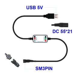 BLE001 ĐIỀU KHIỂN LED FULL MÀU ARGB NEOPIXEL WS2812B WS2811 APP LEDLAMP CHO Ô TÔ MÔTÔ 5