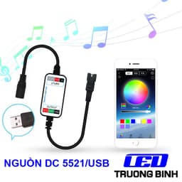 BLE001 ĐIỀU KHIỂN LED FULL MÀU ARGB NEOPIXEL WS2812B WS2811 APP LEDLAMP CHO Ô TÔ MÔTÔ 1