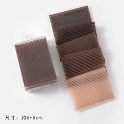 Hộp 10 Miếng Dán Giữ Tóc Mái Khi Kẹp Tóc Rửa Mặt,Makeup,Trang Điểm Dành Cho Bạn Gái 9